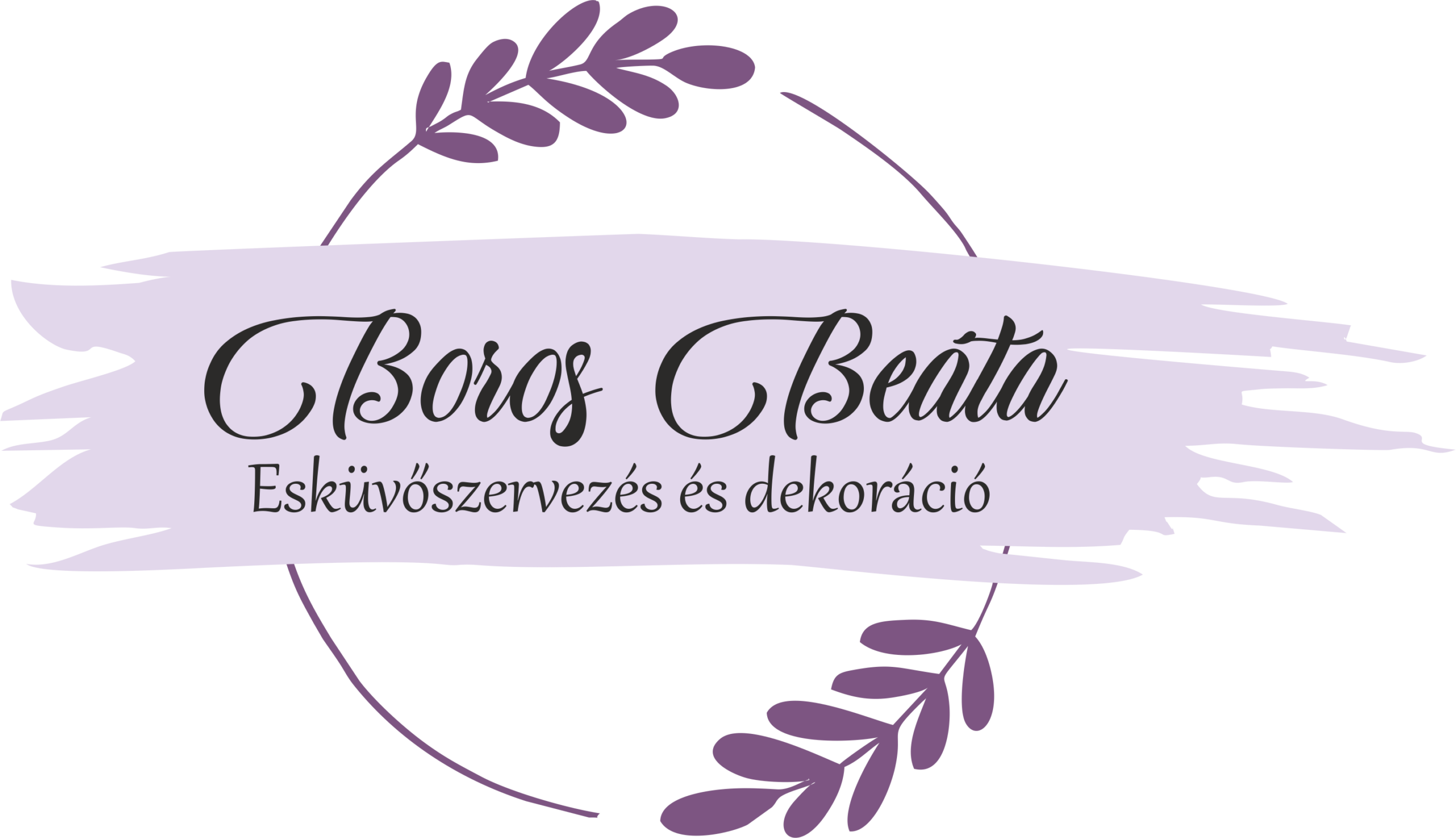 Boros Beáta esküvőszervezés és dekoráció LOGO
